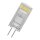 Ledvance LED Stiftsockellampe 1,5W = 20W G4 klar 12V 200lm warmweiß 2700K
