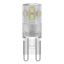 Ledvance LED Stiftsockellampe 1,9W = 20W G9 klar 200lm warmweiß 2700K 300°
