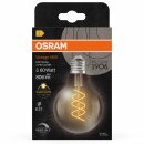 Osram LED Spiral Filament G80 Globe Vintage 1906 7,2W = 60W E27 klar 806lm warmweiß 2700K DIMMBAR
