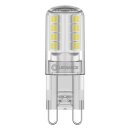 Ledvance LED Stiftsockellampe 2,6W = 30W G9 klar 320lm Neutralweiß 4000K 300°