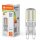 Ledvance LED Stiftsockellampe 2,6W = 30W G9 klar 320lm Neutralweiß 4000K 300°