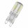 Ledvance LED Stiftsockellampe 2,6W = 30W G9 klar 320lm warmweiß 2700K