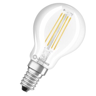 Ledvance LED Filament Tropfen 5,5W = 60W E14 klar 806lm warmweiß 2700K