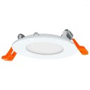 Ledvance LED Einbaupanel Downlight Slim weiß Ø8,5cm 4,5W 240lm neutralweiß 4000K