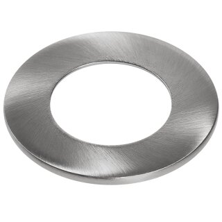 Ledvance Abdeckung Spot Combo Ring Fix Nickel Gebürstet rund Ø8cm für Einbauleuchte