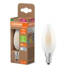 Osram LED Filament C35 Kerze 1,2W = 25W E14 matt 255lm...