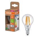 Osram LED Filament P45 Tropfen 1,2W = 25W E14 klar 255lm...