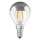 Ledvance LED Filament Tropfen 4W = 31W E14 350lm Kopfspiegel Silber warmweiß 2700K