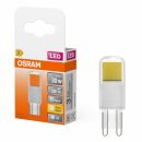 Osram LED Stiftsockellampe 2,6W = 30W G9 klar 320lm...