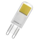 Osram LED Stiftsockellampe 2,6W = 30W G9 klar 320lm...