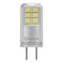 Ledvance LED Stiftsockellampe Pin 2,2W = 28W GY6,35 klar 300lm Warmweiß 2700K