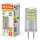 Ledvance LED Stiftsockellampe Pin 2,2W = 28W GY6,35 klar 300lm Warmweiß 2700K