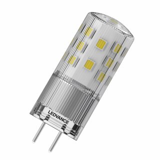 Ledvance LED Stiftsockellampe PIN 4W = 40W GY6,35 klar 470lm warmweiß 2700K