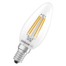 Osram LED Filament C35 Kerze 2,2W = 40W E14 klar 470lm neutralweiß 4000K Ultra effizient
