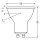 Osram LED PAR16 Glas Reflektor 1,4W = 35W GU10 250lm neutralweiß 4000K 36° Ultra effizient