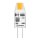 Ledvance LED Stiftsockellampe PIN Micro 1W = 10W G4 klar 100lm warmweiß 2700K