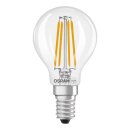 Osram LED Filament P45 Tropfen 3,8W = 60W E14 klar 806lm...