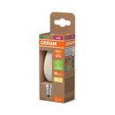 Osram LED Filament C35 Kerze 3,8W = 60W E14 matt 806lm warmweiß 2700K ultra effizient