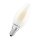 Osram LED Filament C35 Kerze 3,8W = 60W E14 matt 806lm warmweiß 2700K ultra effizient