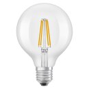 Osram LED Filament G80 Globe 2,2W = 40W E27 klar 470lm Neutralweiß 4000K Ultra effizient