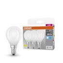 3 x Osram LED Filament Tropfen 5,5W = 60W E14 matt 806lm...