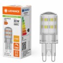 Ledvace LED Stiftsockellampe 3W = 30W G9 klar 320lm...