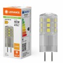 Ledvance LED Stiftsockellampe 3,3W = 40W GY6,35 klar 12V...