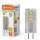 Ledvance LED Stiftsockellampe 3,3W = 40W GY6,35 klar 12V 470lm warmweiß 2700K