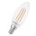 2 x Osram LED Filament Kerzen 2,2W = 40W klar E14 470lm warmweiß 2700K ultra effizient