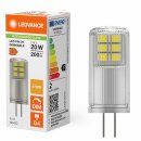 Ledvance LED Stiftsockellampe 2W = 20W G4 klar 200lm...