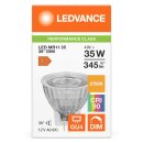 Ledvance LED MR11 Glas Reflektor 4,5W = 35W GU4 345lm warmweiß 2700K 36° DIMMBAR
