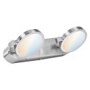 Ledvance LED Smart+ Badezimmerleuchte Sun@Home Silber IP44 14W TW 2200K-5000K Dimmbar App Google Alexa WiFi