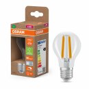 Osram LED Filament A60 Birne 2,2W = 40W E27 klar 470lm neutralweiß 4000K DIMMBAR ultra effizient