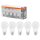 5 x Osram LED A60 Birnen 8,5W = 60W E27 matt 806lm Neutralweiß 4000K