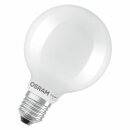 Osram LED Filament G95 Globe 5W = 75W E27 matt 1055lm Tageslicht 6500K kaltweiß ultra effizient