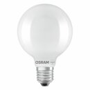Osram LED Filament G95 Globe 5W = 75W E27 matt 1055lm Tageslicht 6500K kaltweiß ultra effizient