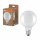 Osram LED Filament G95 Globe 5W = 75W E27 matt 1055lm Tageslicht 6500K kaltweiß ultra effizient