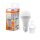 Osram LED A60 Birne 8W = 60W E27 matt 806lm warmweiß 2700K Akku Notlicht Campinglampe mobiles Licht