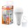 Osram LED A60 Birne 8W = 60W E27 matt 806lm neutralweiß 4000K Akku Notlicht Campinglampe mobiles Licht