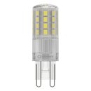 Ledvance LED Stiftsockellampe 4,5W = 48W G9 klar 600lm warmweiß 2700K
