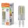 Ledvance LED Stiftsockellampe 4,5W = 48W G9 klar 600lm Neutralweiß 4000K 320°