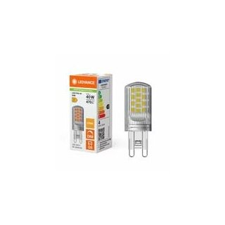Ledvance LED Stiftsockellampe 4W = 40W/827 G9 klar 470lm warmweiß 2700K 300° DIMMBAR