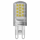 Ledvance LED Stiftsockellampe 4W = 40W/827 G9 klar 470lm...