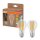2 x Osram LED Filament A60 Birnen 7,2W = 100W E27 klar 1521lm neutralweiß 4000K ultra effizient