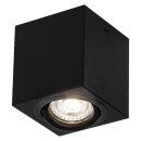 Ledvance Deckenaufbauleuchte Spot Surface Square schwarz max. 7W GU10