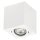Ledvance Aufbauleuchte Spot Surface weiß eckig IP20 max. 7W GU10 ohne Leuchtmittel schwenkbar