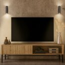 Ledvance Wandleuchte Decor Drums Wall Up&Down Aluminium schwarz max. 2 x 20W GU10