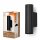 Ledvance Wandleuchte Decor Drums Wall Up&Down Aluminium schwarz max. 2 x 20W GU10
