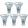 5 x Osram Halogenlampe 35W GU10 Halopar 16 Alu 230V 35° 64820FL