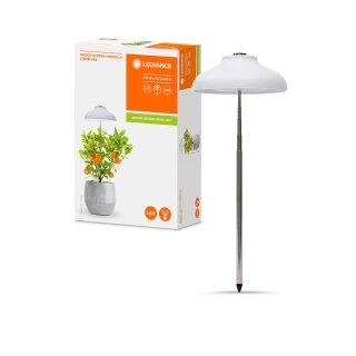 Ledvance LED Pflanzenlicht Indoor Garden Weiß 5W 235lm Neutralweiß 3400K Timer + USB-Anschluss